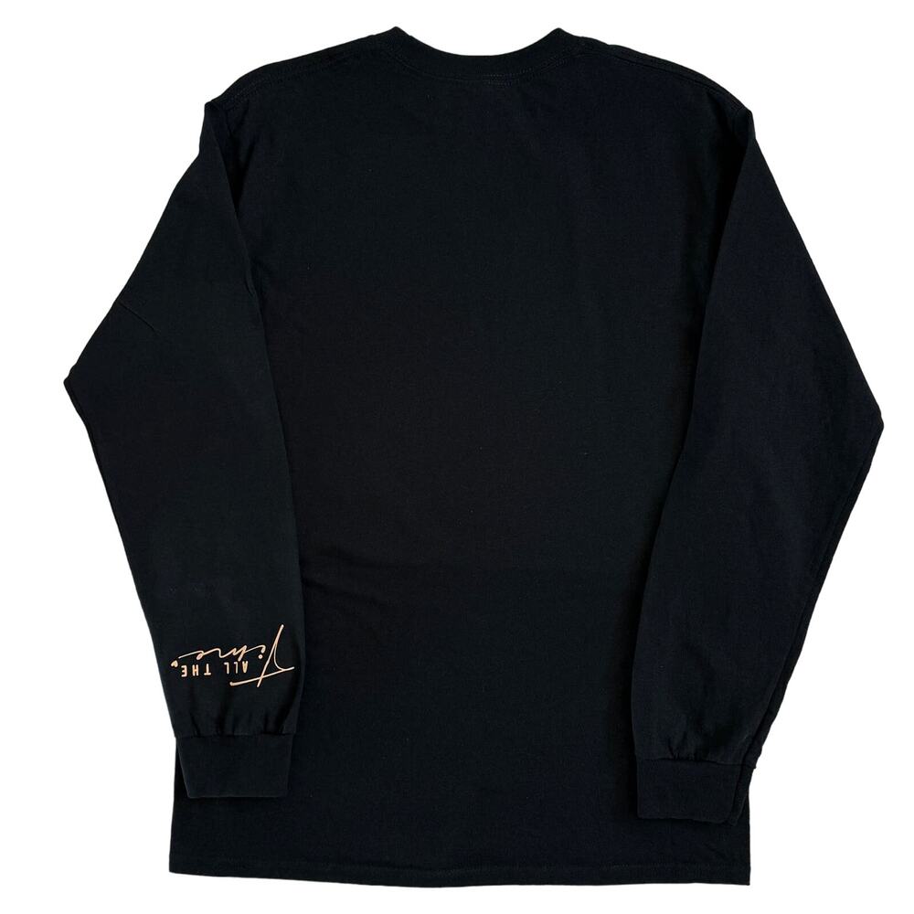 “God is Good” Black X-Large Women's T-Shirt Long Sleeve - Picture 3 of 6